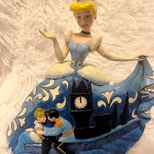 Disney Showcase Cinderella Figurine with Blue Accents Jim Shore